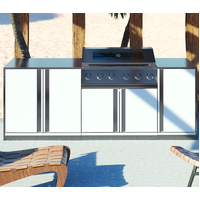 2500mm Outdoor Kitchen with Integrato BBQ