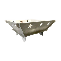 InLusso Fire Pit XL with Star Cutouts FP#2