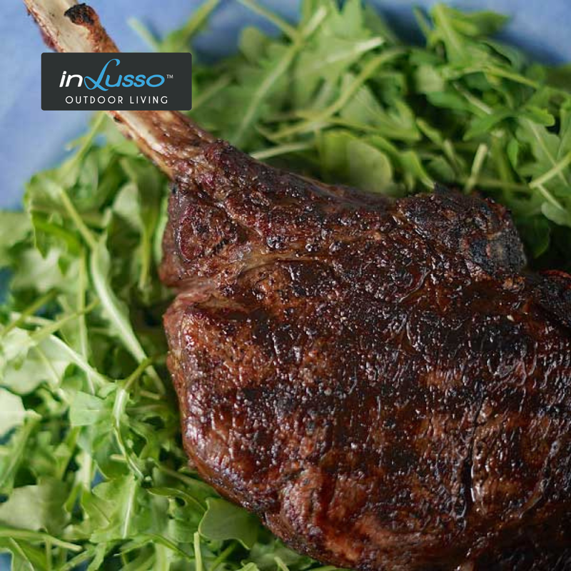 BBQ Pepper-Crusted Tomahawk Steak Recipe
